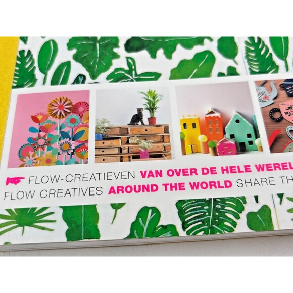 FLOW Make It Yourself Book 26 Crafting Workshops DIY Projects Paper Extras New! - Picture 7 of 11
